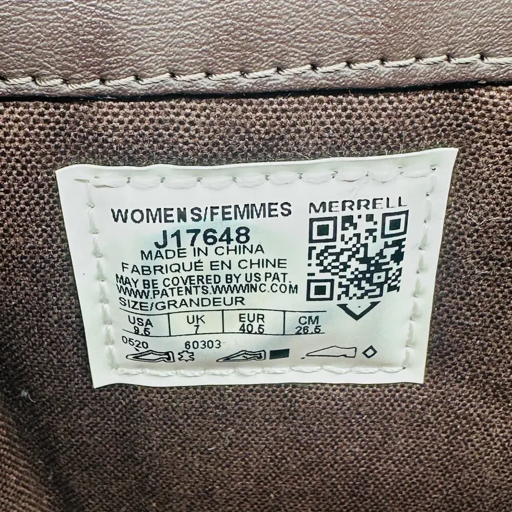 Merrell Women's Andover Peak Waterproof Leather Casual Boots J17648 Size 9.5